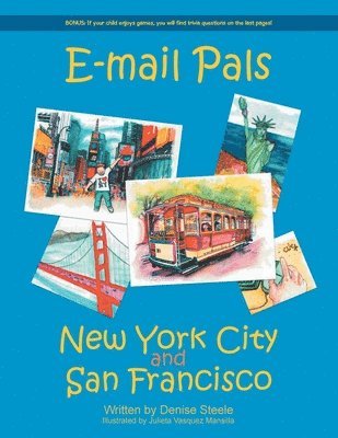 bokomslag E-mail Pals New York City and San Francisco
