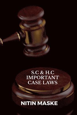 bokomslag S.C & H.C Important Case Laws
