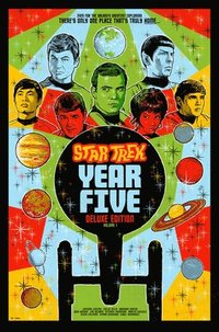bokomslag Star Trek: Year Five Deluxe Edition--Book One