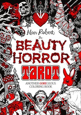 bokomslag Beauty of Horror: Tarot Coloring Book