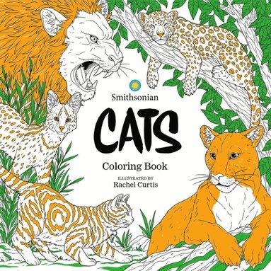 bokomslag Cats: A Smithsonian Coloring Book