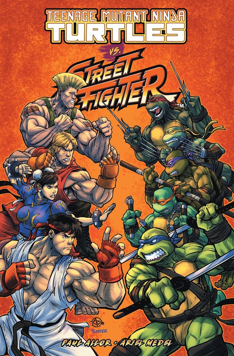 Paul Allor, Ariel Medel - Teenage Mutant Ninja Turtles Vs. Street Fighter, Häftad