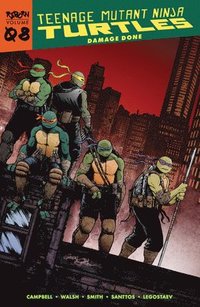bokomslag Teenage Mutant Ninja Turtles: Reborn, Vol. 8 - Damage Done