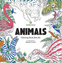 bokomslag Animals: A Smithsonian Coloring Book Box Set