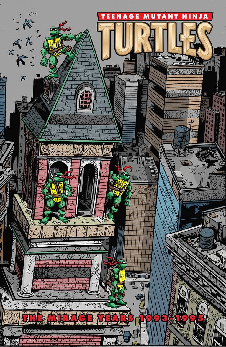 Jim Lawson - Teenage Mutant Ninja Turtles: The Mirage Years (1993–1995), Inbunden