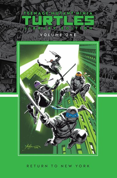 Jason Aaron, Joëlle Jones - Teenage Mutant Ninja Turtles, Vol. 1: Return to New York Library Edition, Inbunden