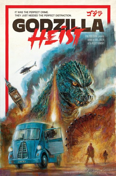 Van Jensen, Kelsey Ramsay - Godzilla: Heist, Häftad