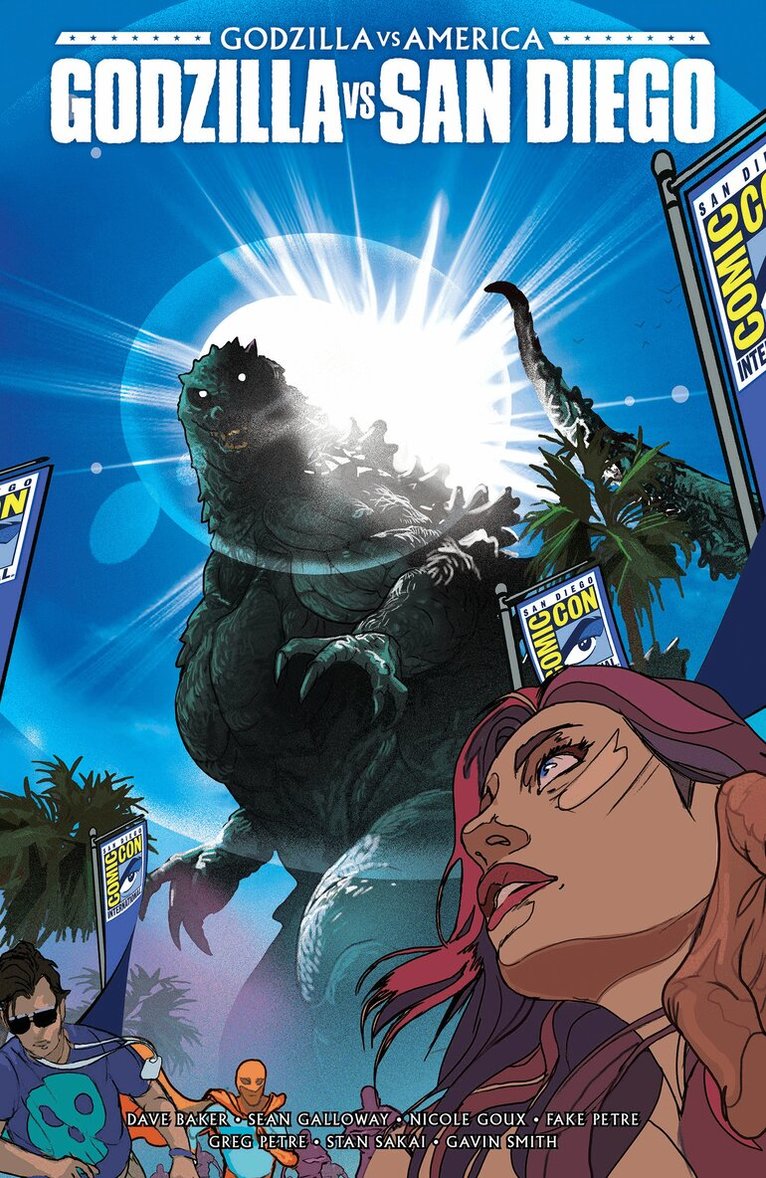 Stan Sakai, Dan Jurgens - Godzilla Vs. America: San Diego (HC), Inbunden