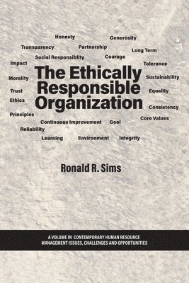 Ronald R. Sims, R. Sims, Ronald - Ethically Responsible Organization, Häftad