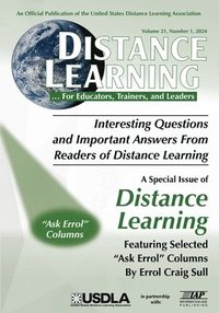 bokomslag Distance Learning Volume 21, Number 1, 2024