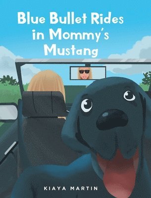 Blue Bullet Rides in Mommy's Mustang 1