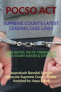 bokomslag Pocso Act- Supreme Court's Latest Leading Case Laws