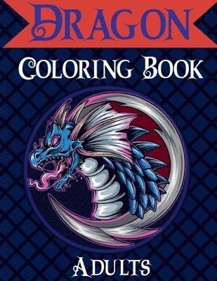 Nikolas Norbert - Dragon Coloring Book Adults, Häftad