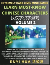 bokomslag Chinese Character Search Brain Games (Volume 2)