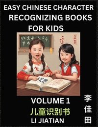 bokomslag Chinese Character Recognizing Puzzles for Kids (Volume 1) - Simple Brain Games, Easy Mandarin Puzzles for Kindergarten & Primary Kids, Teenagers & Absolute Beginner Students, Simplified Characters,...