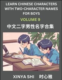 bokomslag Learn Chinese Characters with Learn Two-character Names for Boys (Part 9)