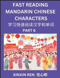 bokomslag Reading Chinese Characters (Part 6) - Learn to Recognize Simplified Mandarin Chinese Characters by Solving Characters Activities, HSK All Levels