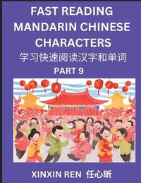 bokomslag Reading Chinese Characters (Part 9) - Learn to Recognize Simplified Mandarin Chinese Characters by Solving Characters Activities, HSK All Levels