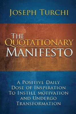 The Quotationary Manifesto 1