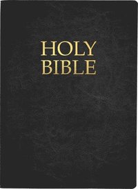 bokomslag Kjver Holy Bible, Large Print, Black Genuine Leather, Thumb Index: (King James Version Easy Read, Red Letter, Premium Cowhide)