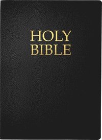 bokomslag Kjver Holy Bible, Large Print, Black Bonded Leather, Thumb Index: (King James Version Easy Read, Red Letter)