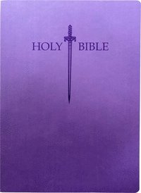 bokomslag Kjver Sword Holy Bible, Large Print, Royal Purple Ultrasoft, Thumb Index: (King James Version Easy Read, Red Letter)