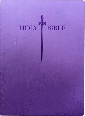 Kjver Sword Holy Bible, Large Print, Royal Purple Ultrasoft, Thumb Index: (King James Version Easy Read, Red Letter) 1