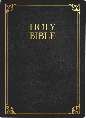 bokomslag KJV Family Legacy Holy Bible, Large Print, Black Genuine Leather, Thumb Index
