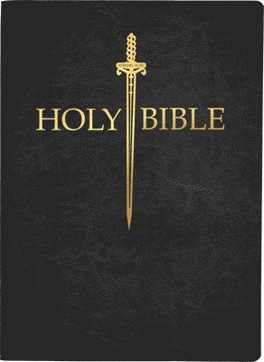 bokomslag KJV Sword Bible, Large Print, Black Genuine Leather, Thumb Index: (Red Letter, Premium Cowhide, 1611 Version)