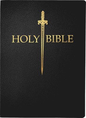 bokomslag KJV Sword Bible, Large Print, Black Bonded Leather, Thumb Index
