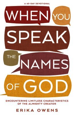 Erika Owens - When You Speak the Names of God: Encountering Limitless Characteristics of the Almighty Creator, Häftad