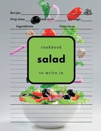 bokomslag Salad Cookbook to Write In