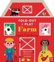 Ingela P. Arrhenius - Fold-Out + Play: Farm: Build Your Own 3D Farm with Interactive Play Pieces and Stickers, Kartonnage