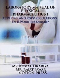 bokomslag Laboratory manual of Physical Pharmaceutics I