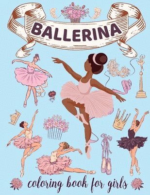 Nikolas Norbert - Ballerina Coloring Book for Girls, Häftad