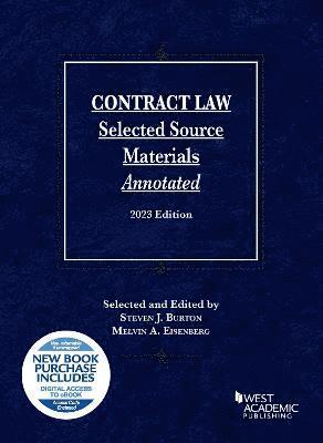 Contract Law, Selected Source Materials Annotated, 2023 Edition 1