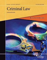 bokomslag Black Letter Outline on Criminal Law