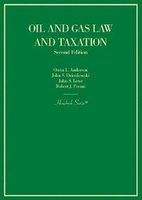 bokomslag Oil and Gas Law and Taxation