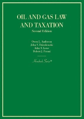 bokomslag Oil and Gas Law and Taxation