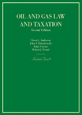 Oil and Gas Law and Taxation 1