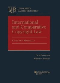 bokomslag International and Comparative Copyright Law