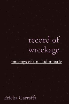 bokomslag record of wreckage