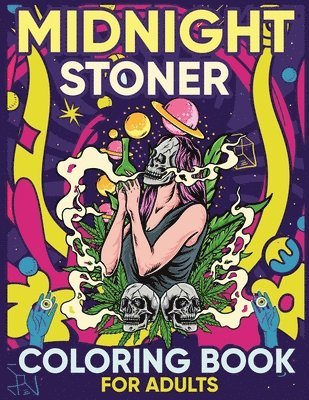 bokomslag Midnight Stoner Coloring Book for Adults