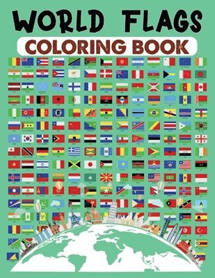bokomslag Word Flags Coloring Book