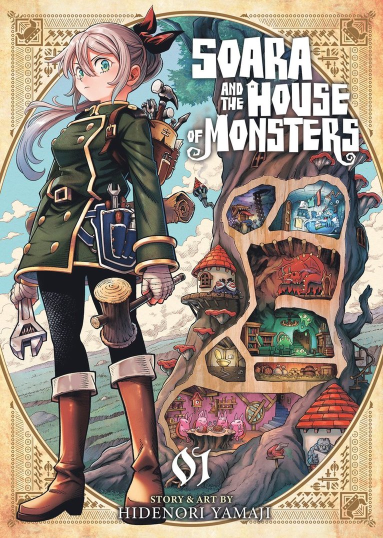 Hidenori Yamaji - Soara and the House of Monsters Vol. 1, Häftad