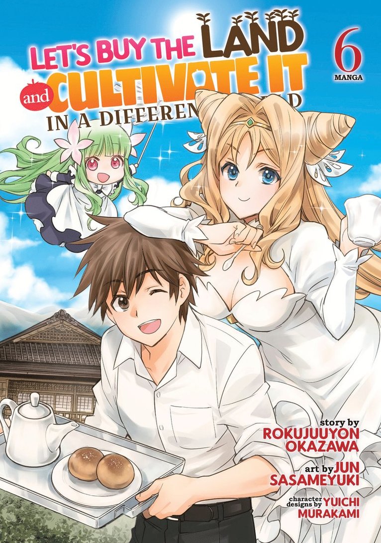 Rokujuuyon Okazawa - Let's Buy the Land and Cultivate It in a Different World (Manga) Vol. 6, Häftad
