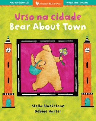 bokomslag Bear About Town (Bilingual Portuguese & English)