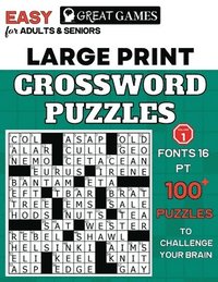 bokomslag Crossword Puzzles for Adults Large Print