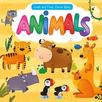 bokomslag Look and Find, Clever Baby: Animals