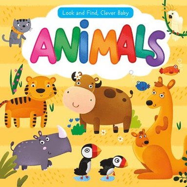 bokomslag Look and Find, Clever Baby: Animals